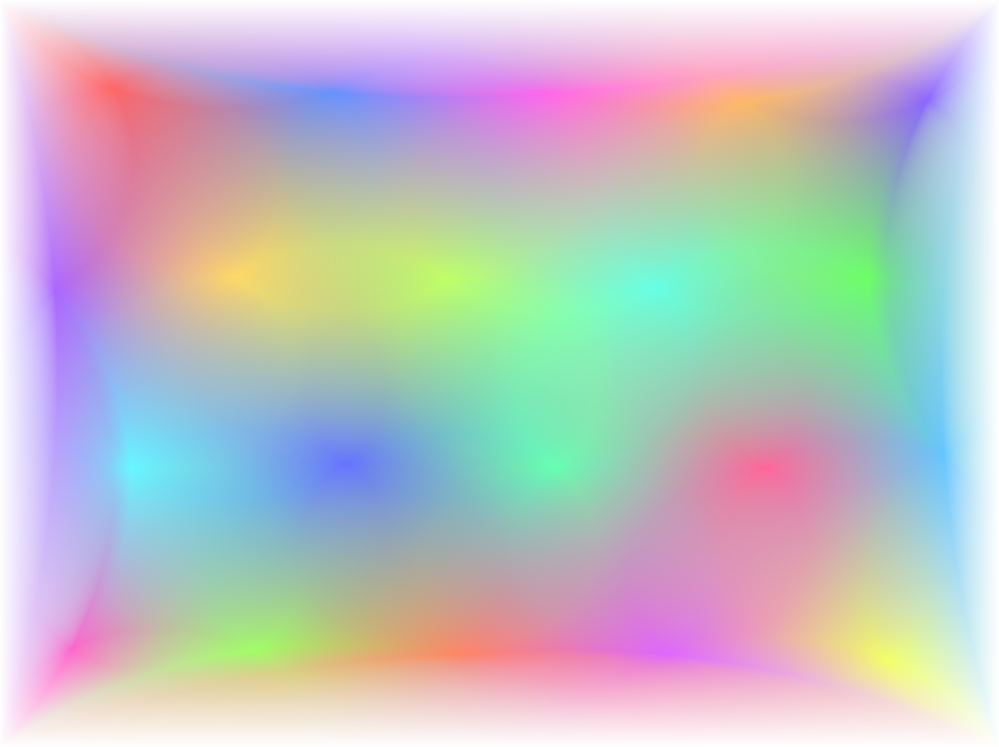 An image with spread out, gradiented colors filling everything.